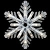 GE 8 ct 7" Elegant twinkling snowflake Icicle Lights -