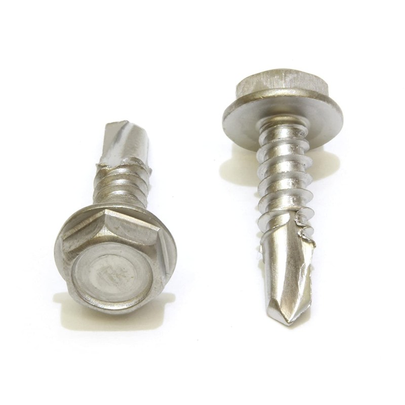TERF 4.2 X 25mm Hex Washer Head Self Drilling Point