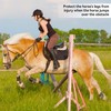 TopHomer Pack of 2 Horse Riding Boots Adjustable Front Leg
