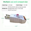 Merisky Outlet Tester for Grounding Products, Grounding Tester with GFCI,
