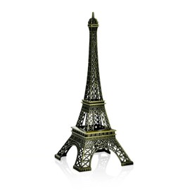 AzureRay Eiffel Tower, Eiffel Tower Model Made of Metal, Eiffel Tower Paris Decoration Made of Iron, Collectable, Perfect Home Decoration or Romantic Wedding Gift (15MC)