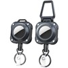 LIUGX 2 Pack Retractable Keychain for Airtag Holder, Belt Clip