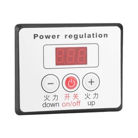 SCR Digital Voltage Regulator 10000W Adjustable Electric Motor Speed Control Dimmer Thermostat Module AC 220V Regulator
