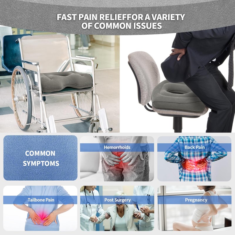 Doughnut Seat Cushion, Seat Ring, Inflatable Seat Cushion, Seat Doughnut