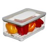 iDesign Large Fridge Produce Bin with Removable Drainage Tray and