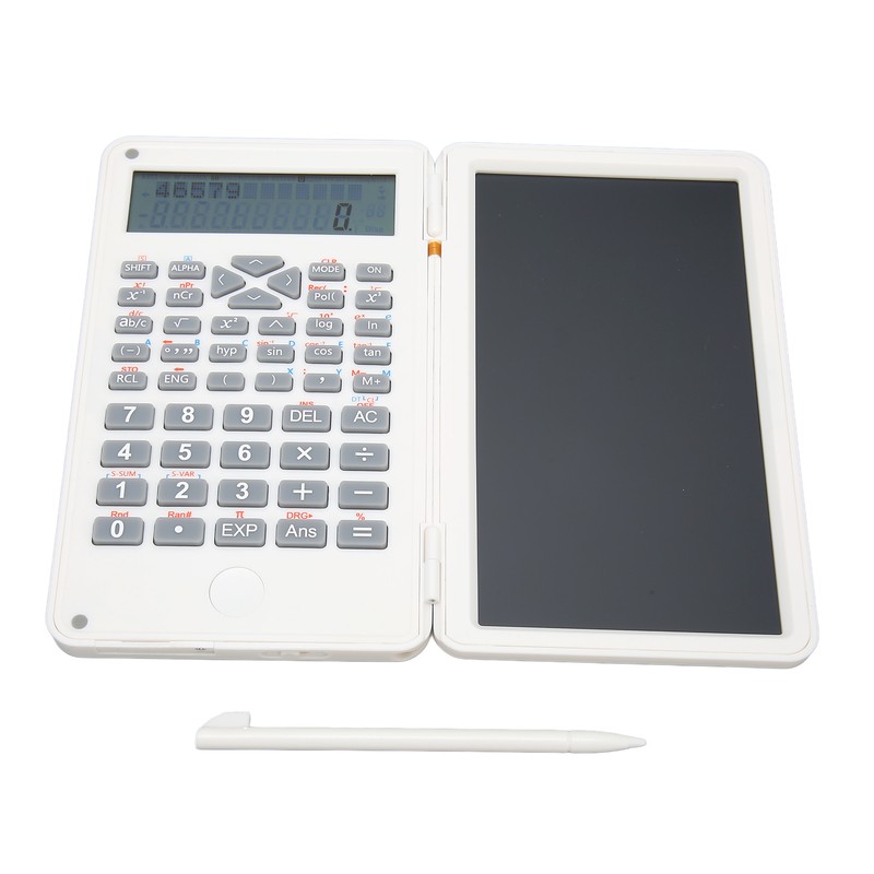 Calculator with Notepad Portable 10 Digits LCD Display Scientific Calculator