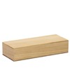 LAUBLUST Wooden Box with Lid - 24 x 10 x