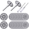 20 Pieces 22 mm Diamond Cutting Wheel with 4 Pieces