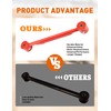 4 pc Rear Upper & Lower Control Arms Kit – Fits
