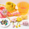AOUXSEEM 2 Sets Plastic Basket Weaving Kit for Beginners,DIY Crossbody