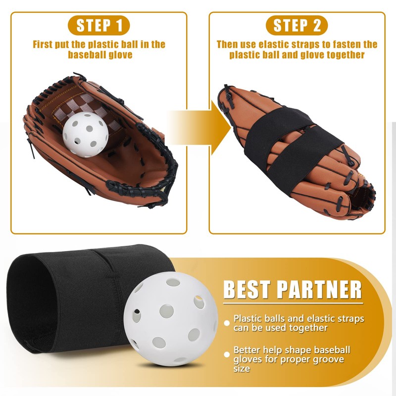 Baseball Glove Break-in kit for Men & Adult, One-Piece Structure