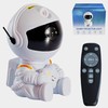 ZASHMART Astronaut Galaxy Projector, 360° Adjustable Night Light Projector with