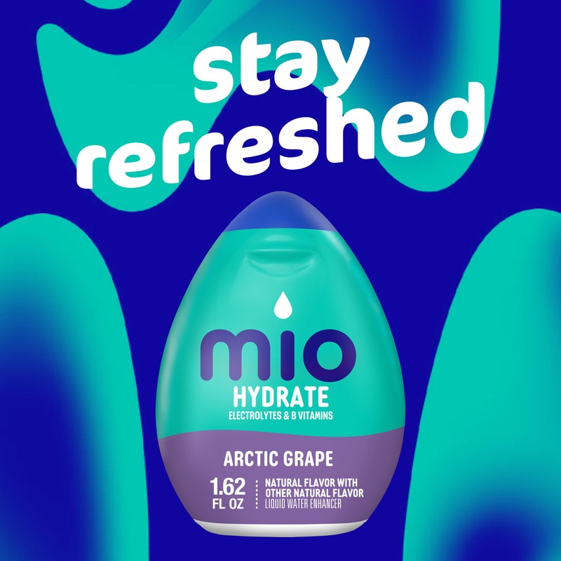 mio Hydrate Arctic Grape Flavored with other natural flavor Liquid