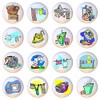 SET OF 16 KNOBS - Laundry Room Dirty Clothes -