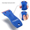 FOSHIO Plastic Razor Blade Scraper Include 2PCS Scraper Tool and
