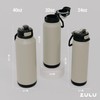 ZULU Powerfill Pro 24oz Stainless Steel Water Bottle with Quick