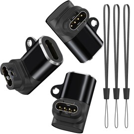 Vancle 3 St1ck USB C auf Watch Ladeadapter, USB C Ladekabel Adapter f1r Vivoactive 5 4 3 3S 4S, Venu Sq/Sq 2 / Venu2/ Venu 2 Plus, Forerunner 55/165 / 255, Tragbarer Ladeger?t