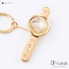 Three Karat Bag Key Clip, Nuance Shell, Key Clip, Women's,