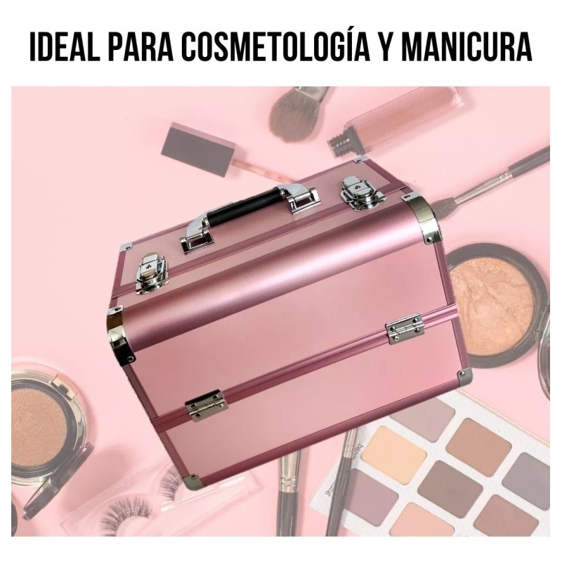 LATIENDO Maletin Cosmetiquera Maletin Maquillaje Uñas