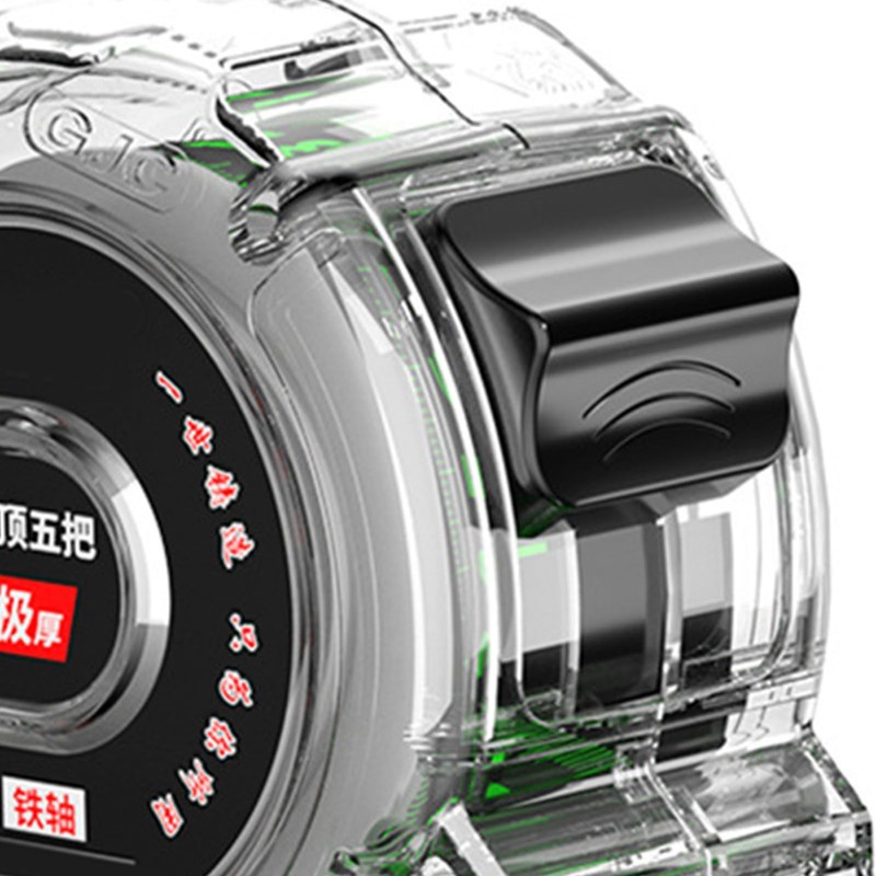 Thick Retractable Stainless Steel Woodworking Tape Measure - Includes Clear