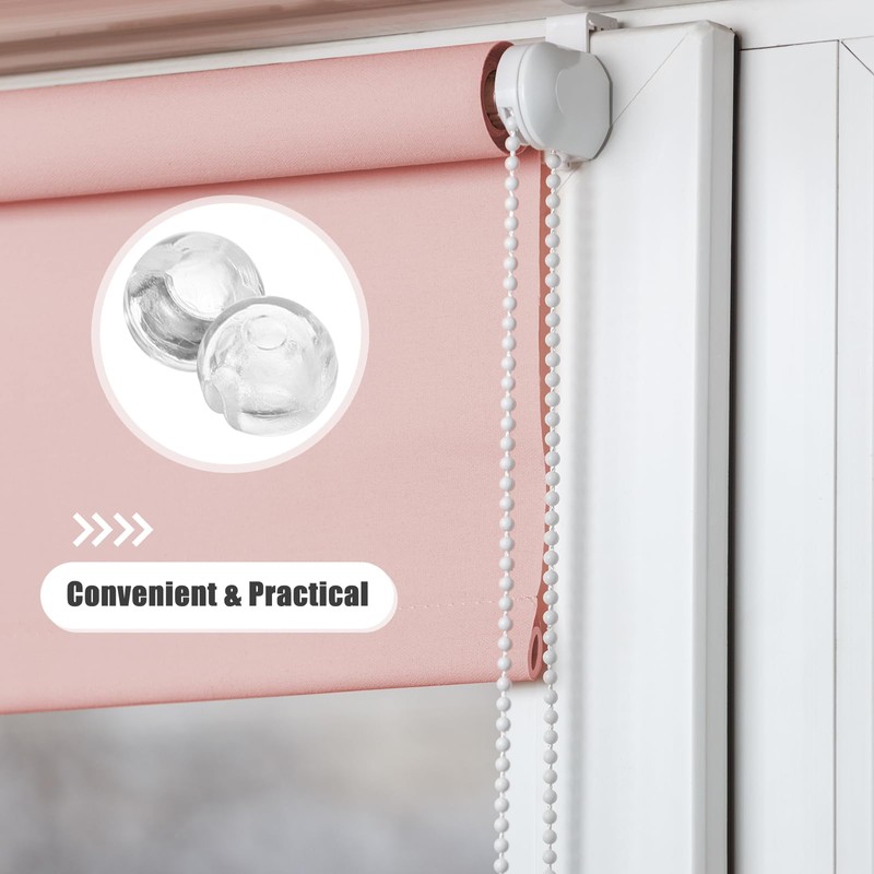 Luxshiny Bead Chain Crimp Stop 12pcs Window Lock Stops Curtains