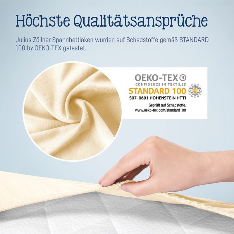 Julius Zöllner Fitted Sheet for Children’s Bed Double Pack