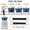2 Correas Conectoras para Equipaje, Ajustables de 26 a 40