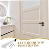 DOITOOL Stainless Steel Door Stopper Magnetic Door Draft Stopper Wall