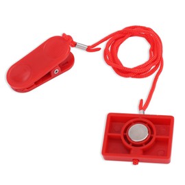 Treadmill Magnet Safety Key Replacement, 1.6x1.1in Magnetic Safety Switch Clip Universal Treadmill Emergency Stop Lock for Running Machines Treadmills Accessories Parts (Square)