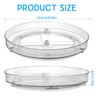 Turntable Organiser, 360° Fridge Rotating Plate Spice Holder, Turntable Organiser