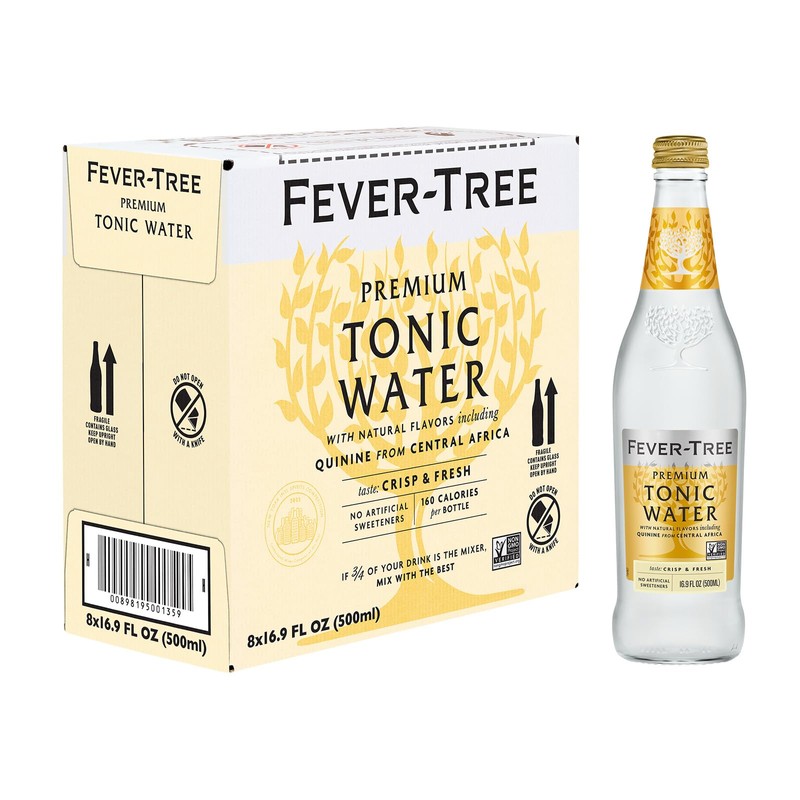 Fever Tree Indian Tonic Water - Premium Quality Mixer -