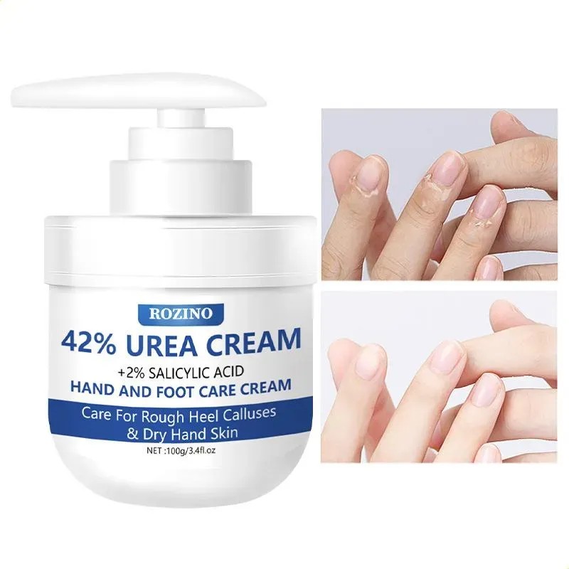 Crema Para Manos Y Pies Rozino, Exfoliante Con Ácido Salicíl