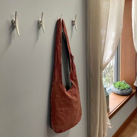 Set of 4 Weathered White Cast Iron Boat Cleat Wall Hooks/Drawer Pulls - Easy Installation - Nautical Charm for Coastal or Beach House Decor, 5.75 Inches Long