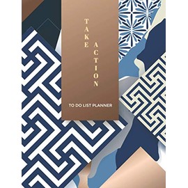 Take Action to Do List Premium Planner: Modern Japanese Style Notebook Planner - Daily Weekly and Monthly