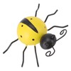 4Pcs Ladybug Wall Decor Lady Bug Ornament Wrought Iron Insect