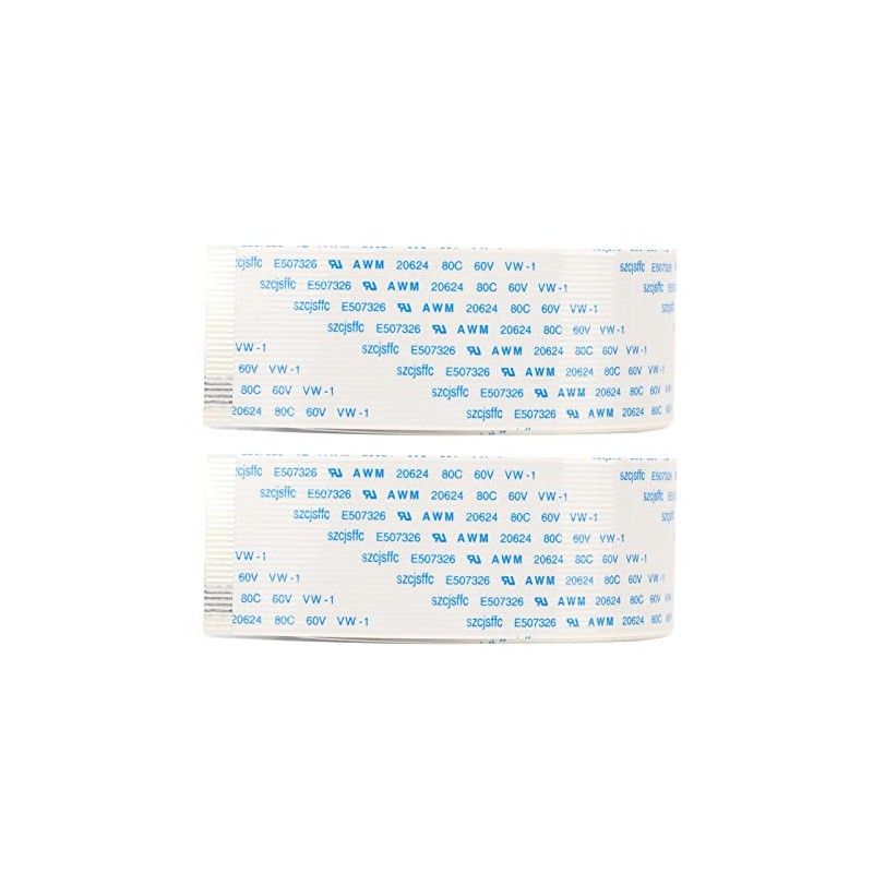 2 Uds FFC Flex Cable de Datos Plano Impresora de