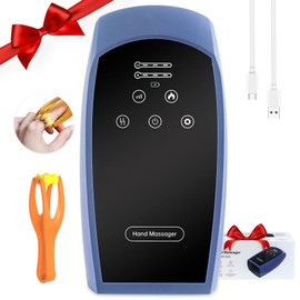 torktak White Elephant Gifts Hand Massager with Heat and Compression,Cordless Hand Massager for Hand Stiffness and Fatigue,Electric Hand Massage for Relaxation,Christmas Gifts for Women and Men