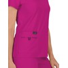 KOI Basics 373 Women's Becca Top (Azalea Pink, 3X-Large)