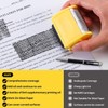 Identity Theft Protection Roller Stamps - Confidential Roller Stamp Including