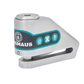 Magmaus® MBL01 [Never-Rust] Disc Brake Lock - [High Security] [304 Stainless Steel] - Weatherproof - Reminder Cable - Suitable for Motorcycles, Mopeds, Bikes