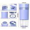 MIO Portable Blender for Smoothies, 10 oz Mini Personal USB-C Rechargeable