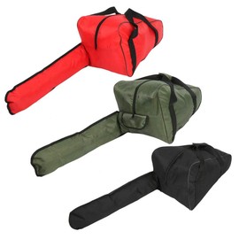 Chainsaw Bag Oxford Fabric Waterproof Rainproof Long Waterproof Package Slider Tool (Red)