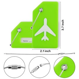 Luggage Tags For Suitcases Suitcase Tags Identification Valise Voyage Travel Tags Luggage Identifiers Bag Tags For Luggage Tags Cruise Luggage Tag Holder Luggage Tag Travel Essentials Luggage Name Tag