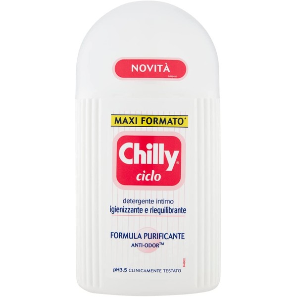 Chilly Detergente Ciclo Intimo Formula Purificante pH3.5, 300 ml
