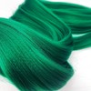 Beauday 24 Inch Green Pre Stretched Braiding Hair Extensions