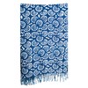 CCcollections Natural Dyed Thai Indigo Handmade Silk Scarf (Small -