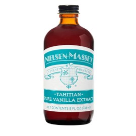 Nielsen-Massey Tahitian Pure VanillaExtract for Baking and Cooking, 8 Ounce Bottle