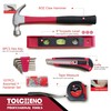 TOLCHENO Basic Tool Kit - Mini Tool Box for Home,Apartement,Dorm