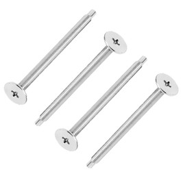 WB01X10180 AP3205964 Microwave Mounting Flat Bolt Easy Installation, Universal Fit |Compatible with GE, Kenmore, Hotpoint| Microwave Installation Flat Bolts（4-Pack）