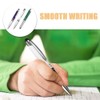 Operitacx LED Ballpoint Pen with Stylus Tip 3Pcs Retractable Lighted